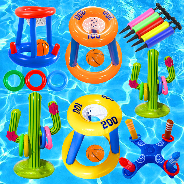 Parent Of Plant - Thickened PVC Inflatable Basketball Hoop Shooting