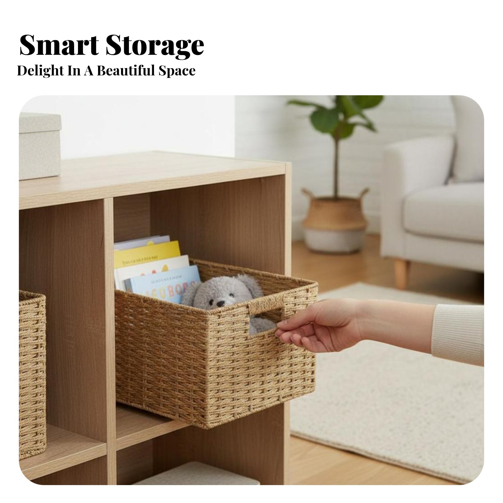 Woven Storage Container Japane - Is Plant Parent Free To Use ulasan dan harga