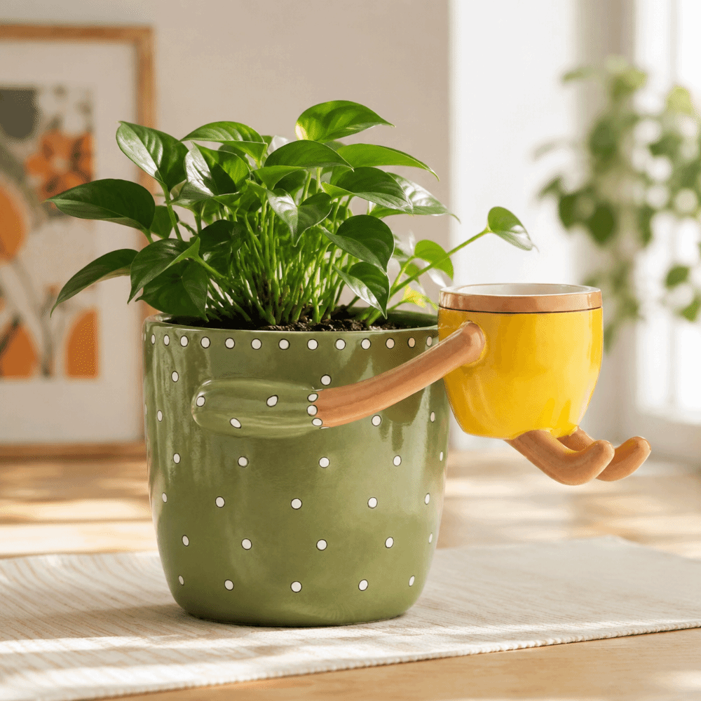 Resin Parent-child Flowerpot F - Parent Of Plant ulasan dan harga