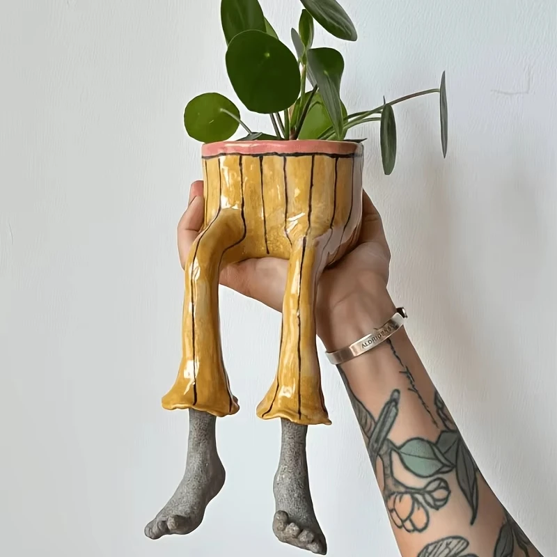 Whimsical Resin Leggy Planter  - Parent Of Plant ulasan dan harga