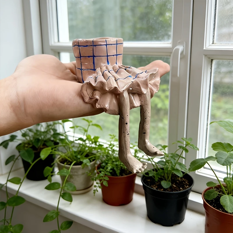 Whimsical Resin Leggy Planter  - Parent Of Plant ulasan dan harga