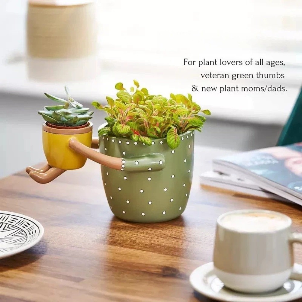 Resin Parent-child Flowerpot w - Parent Of Plant ulasan dan harga