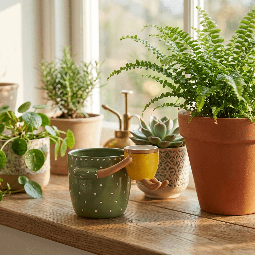 Resin Parent-child Flowerpot w - Parent Of Plant ulasan dan harga